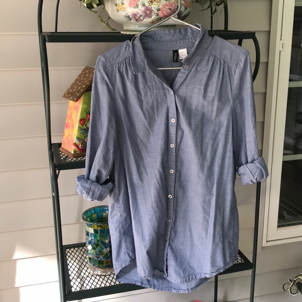 H&M Light Weight Chambray Shirt